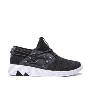 Tenis Bajos Supra MALLI Hombre Negras (MX-70684)